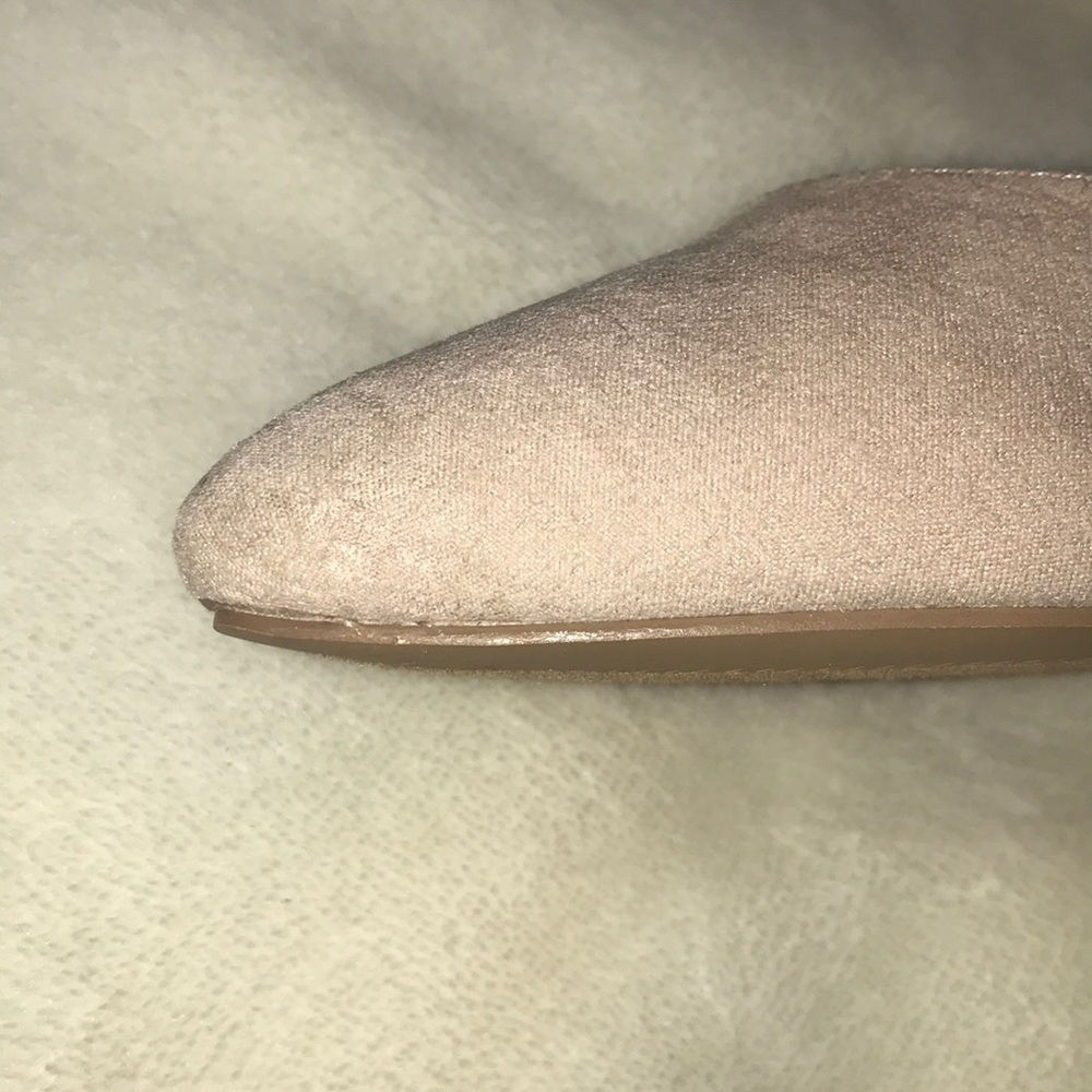 Nude suede heels - Picture 4 of 7